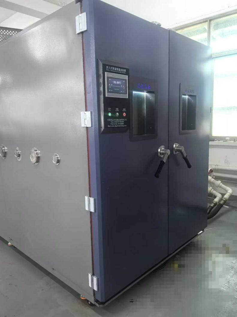 5.2m3步入式恒溫恒濕箱，送貨深圳做驅動電機客戶公司